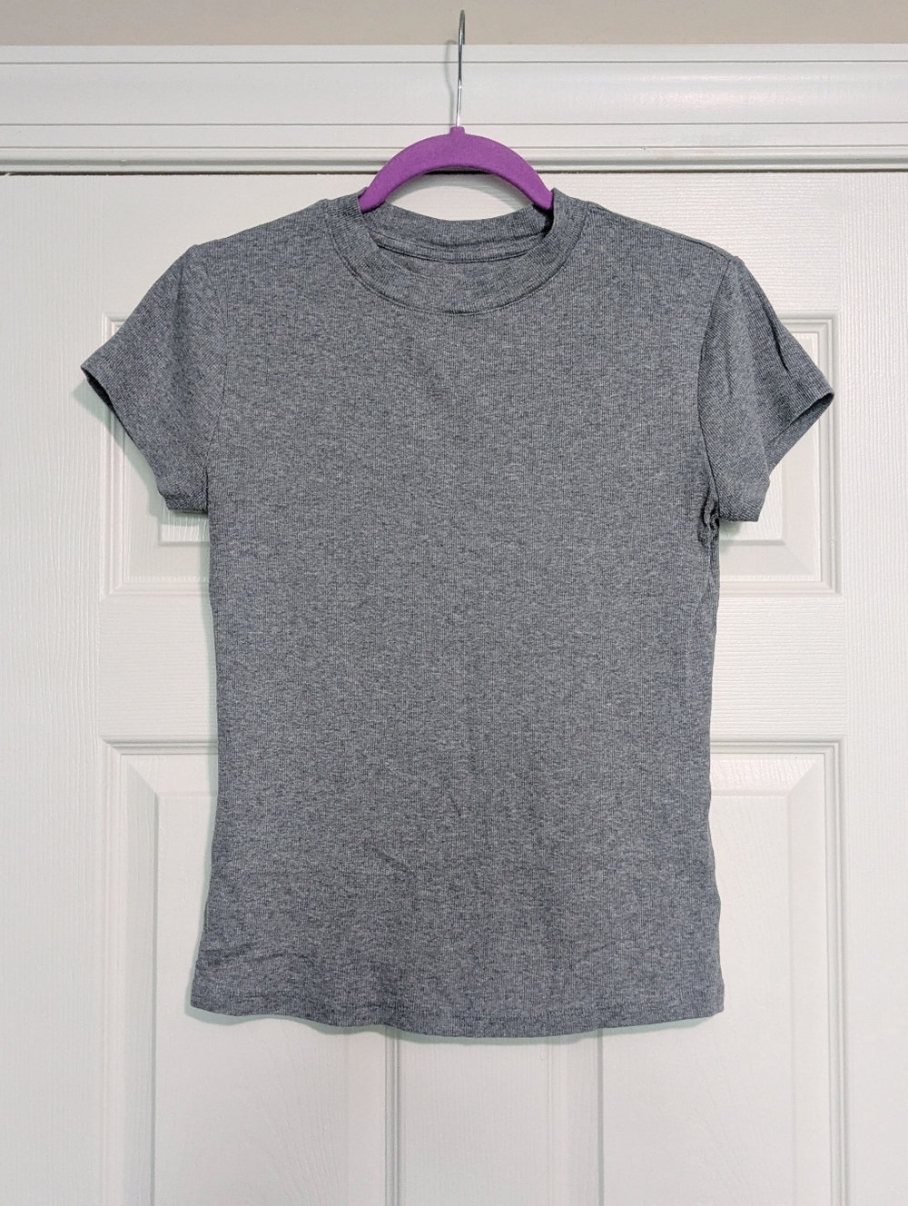 A New Day gray ribbed t-shirt
